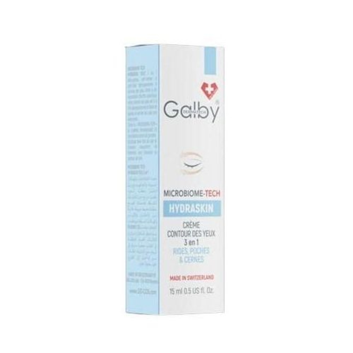 GALBY HYDRASKIN MICROBIOME TECH CREME CONTOUR DES YEUX 3 EN 1 15 ML – Image 1