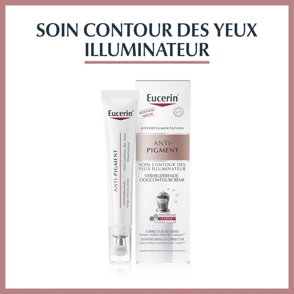 EUCERIN ANTI PIGMENT CONTOUR DES YEUX ILLUMINATEUR 15 ML – Image 1