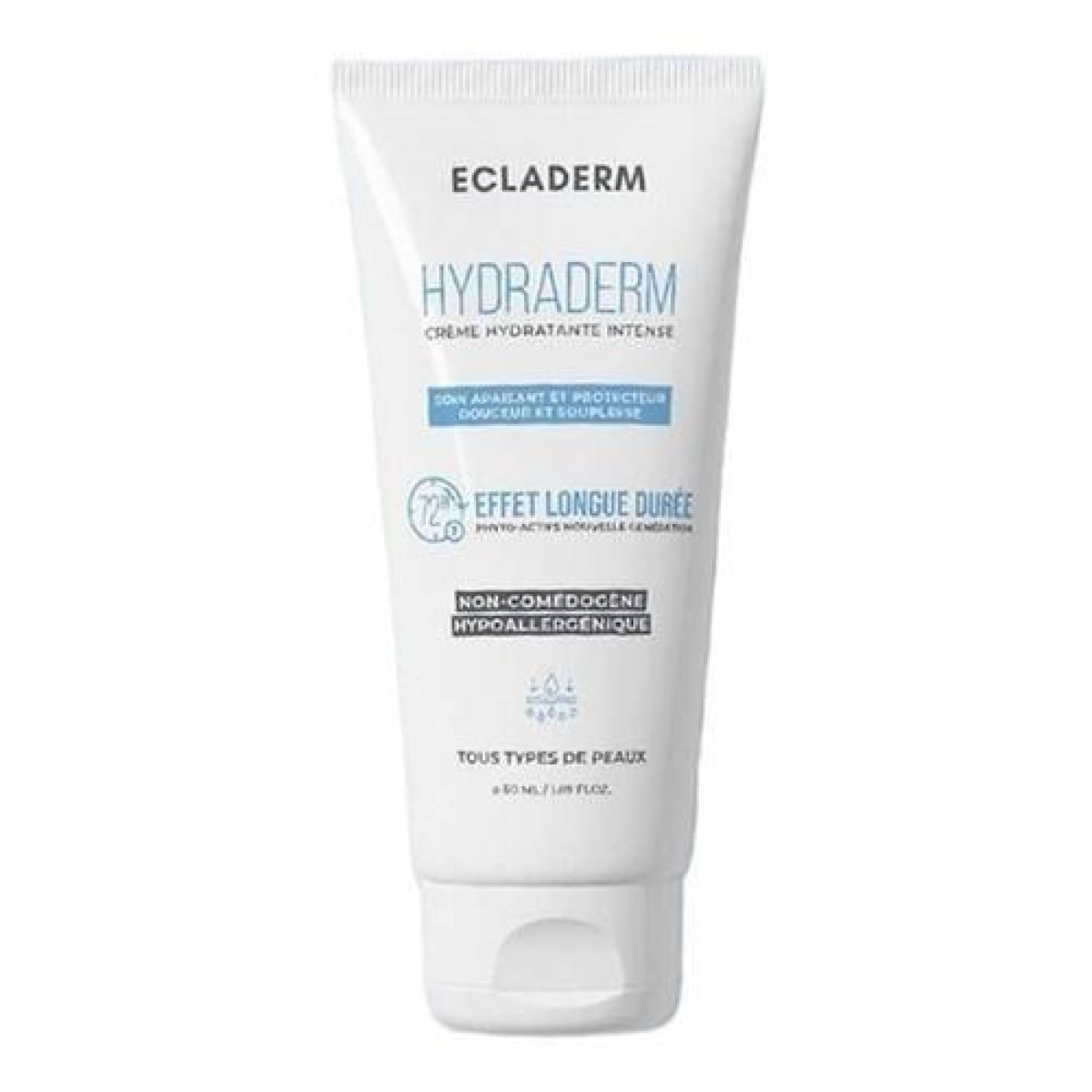 ECLADERM HYDRADERM CREME HYDRATANTE INTENSE 72H 50 ML – Image 1