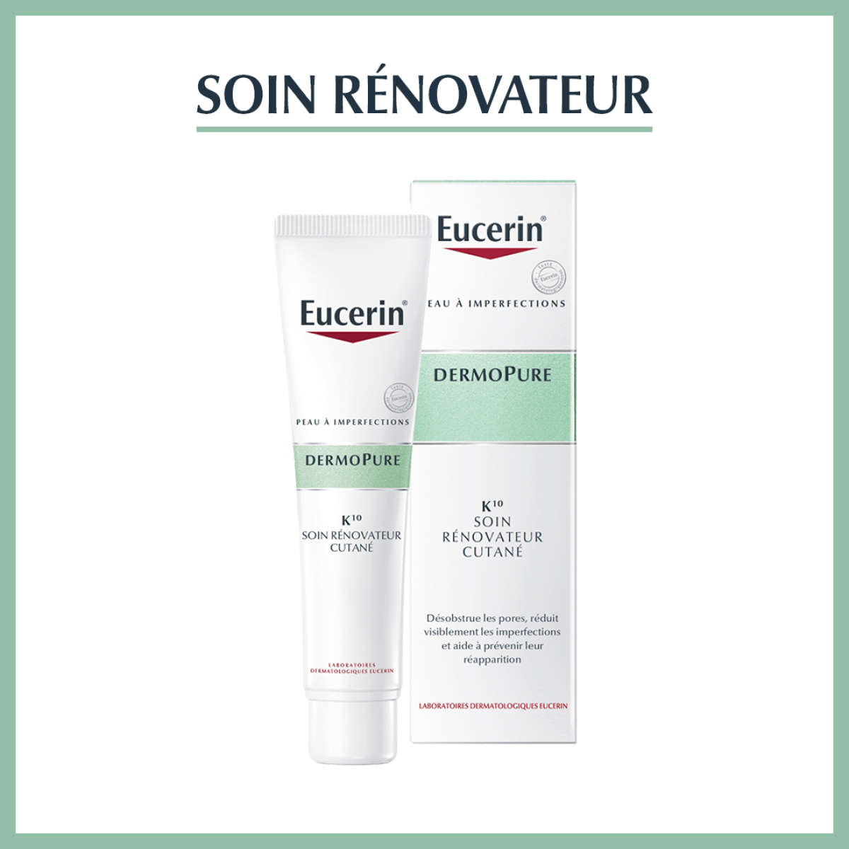 EUCERIN DERMOPURE K10 SOIN RENOVATEUR CUTANE 40 ML – Image 1