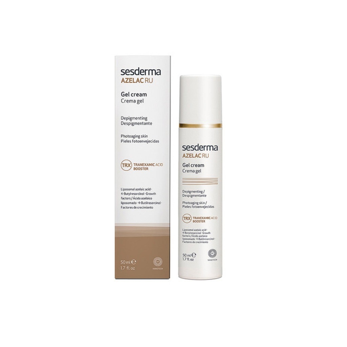 SESDERMA AZELAC RU GEL CRÈME DÉPIGMENTANT 50 ML – Image 1
