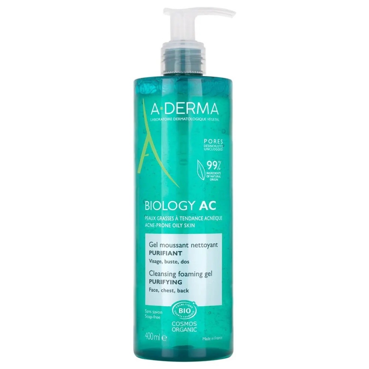 ADERMA BIOLOGY AC GEL MOUSSANT NETTOYANT PURIFIANT 200 ML – Image 1