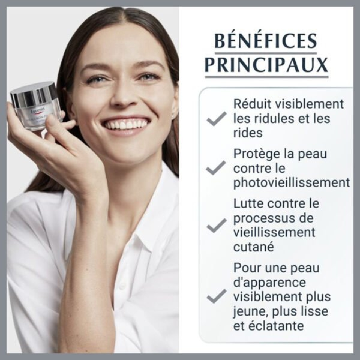 EUCERIN HYALURON FILLER 3* EFFECT SOIN DE JOUR SPF 15 PEAU SECHE – Image 3