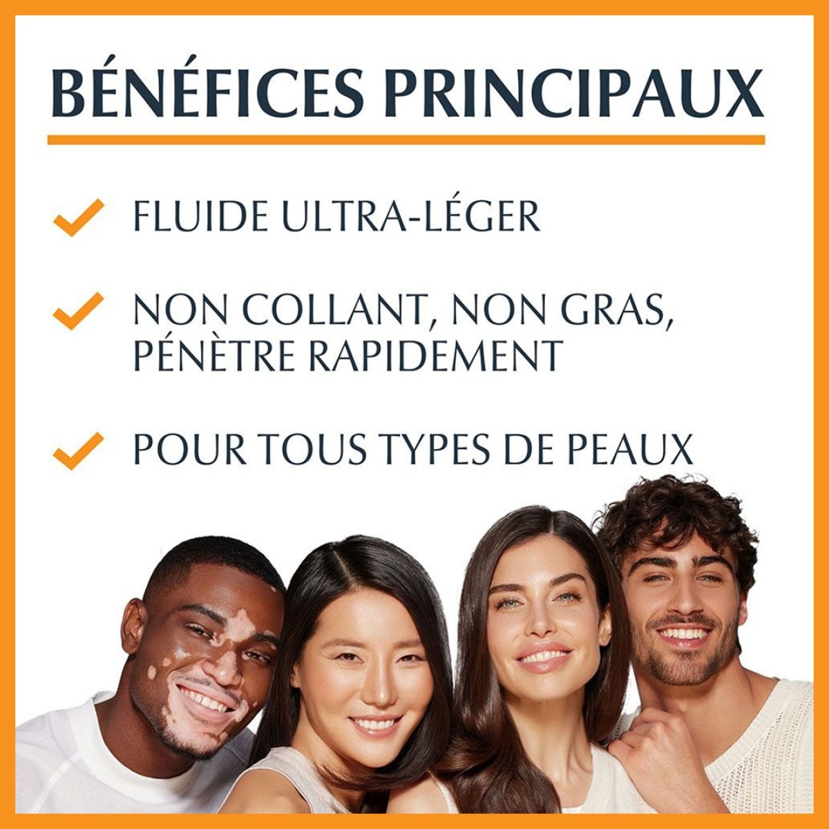 EUCERIN HYDRO PROTECT FLUIDE ULTRA LEGERSPF 50+ TOUS TYPES DE PEAUX – Image 2