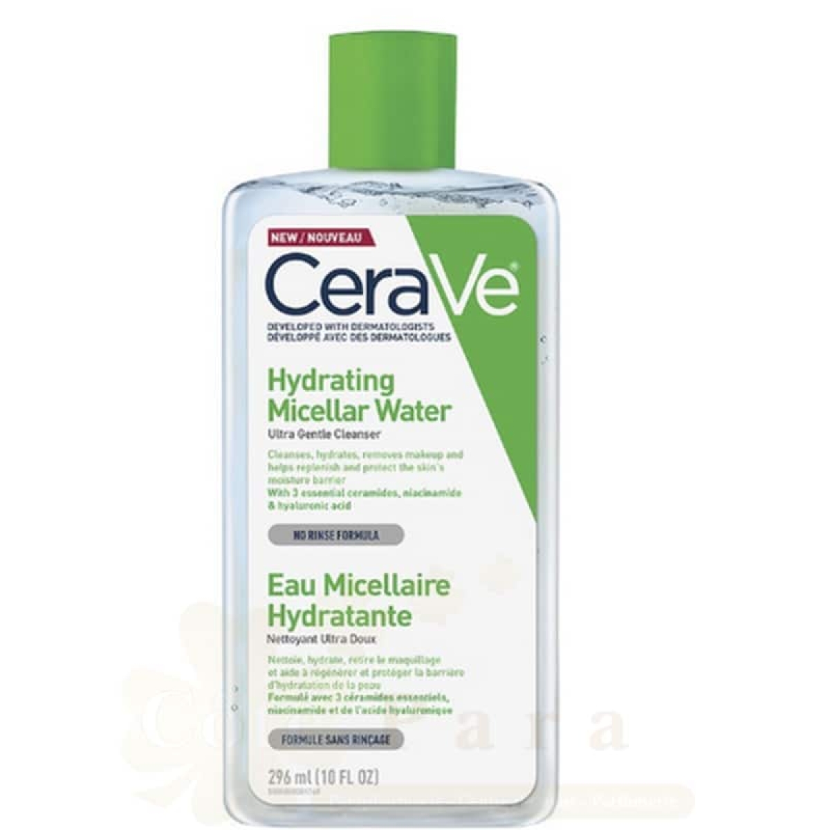 CERAVE EAU MICELLAIRE DÉMAQUILLANTE HYDRATANTE PEAU NORMALE À SÈCHE | 295ML – Image 1