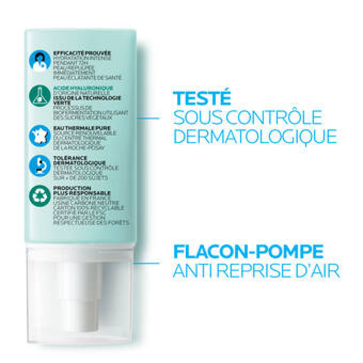 LA ROCHE POSAY HYDRAPHASE HA RICHE CREME HYDRATANTE PEAU NORMALE A SECHE | 50ML – Image 2