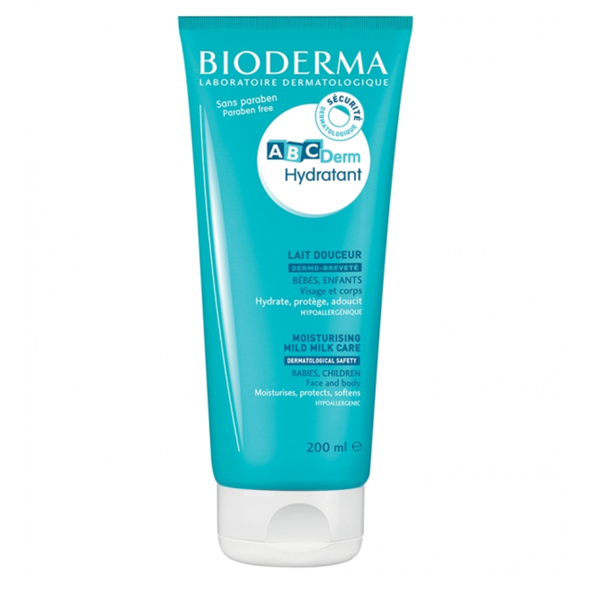 BIODERMA ABCDERM LAIT NUTRI PROTECTEUR 200 ML – Image 1
