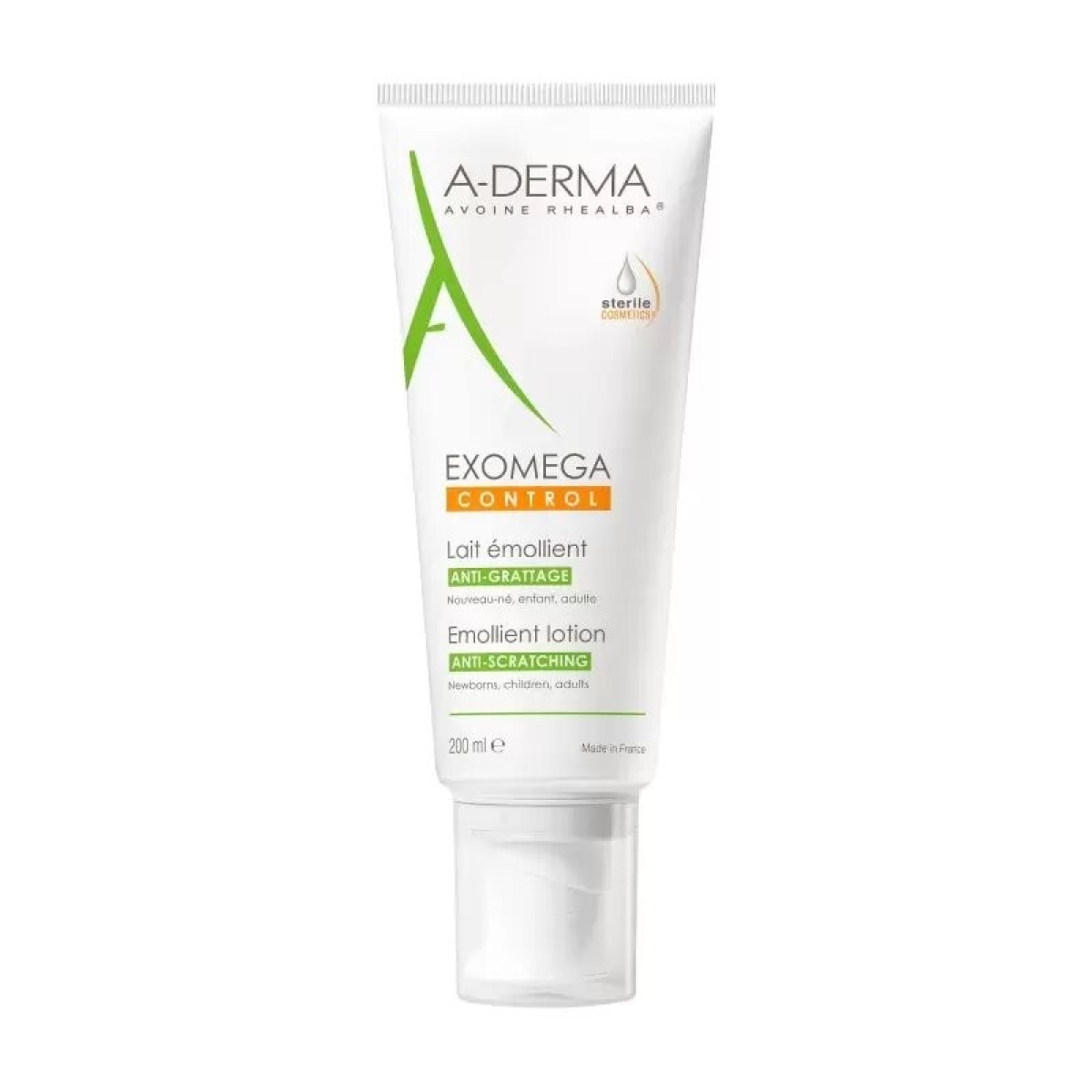 ADERMA EXOMEGA CONTROLE LAIT EMOLLIENT 200 ML – Image 1