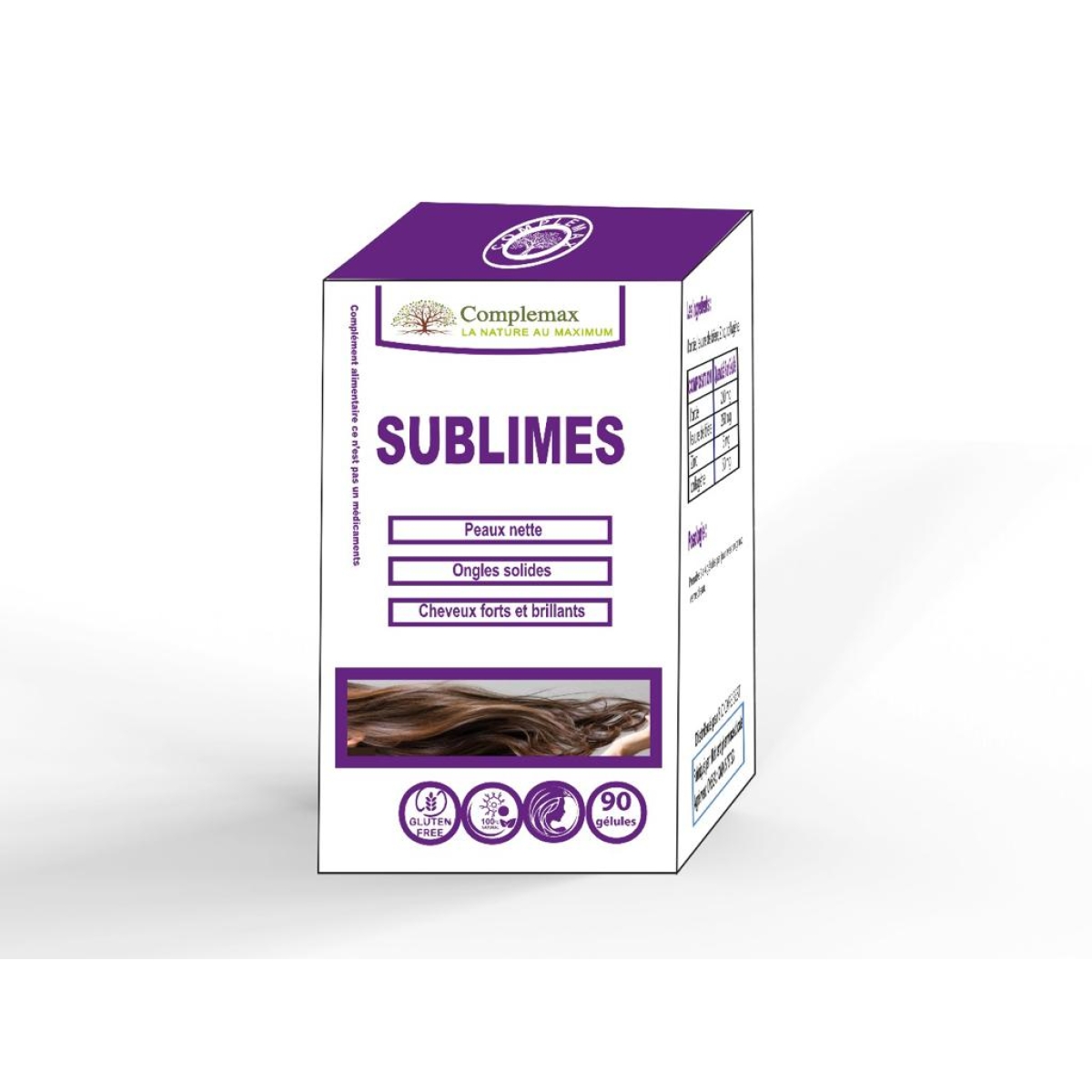 COMPLEMAX SUBLIMES 90 GELULES – Image 1
