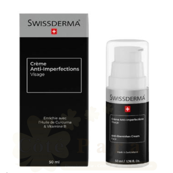 SWISSDERMA CREME ANTI IMPERFECTIONS VISAGE 50 ML