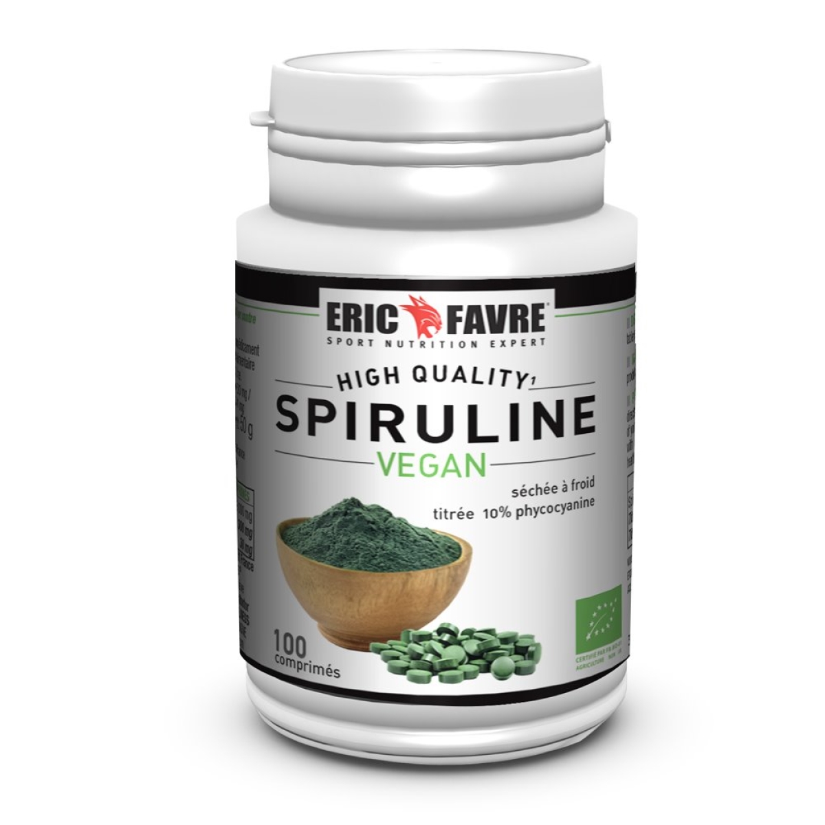 ERIC FAVRE SPIRULINE VEGAN 100CP – Image 1