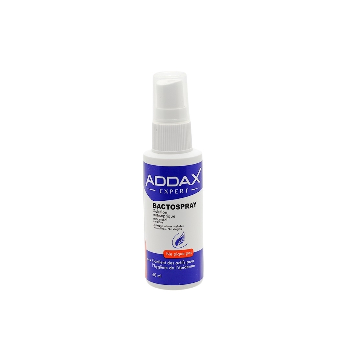 ADDAX BACTOSPRAY SOLUTION ANTISEPTIQUE SANS ALCOOL 60ML – Image 1