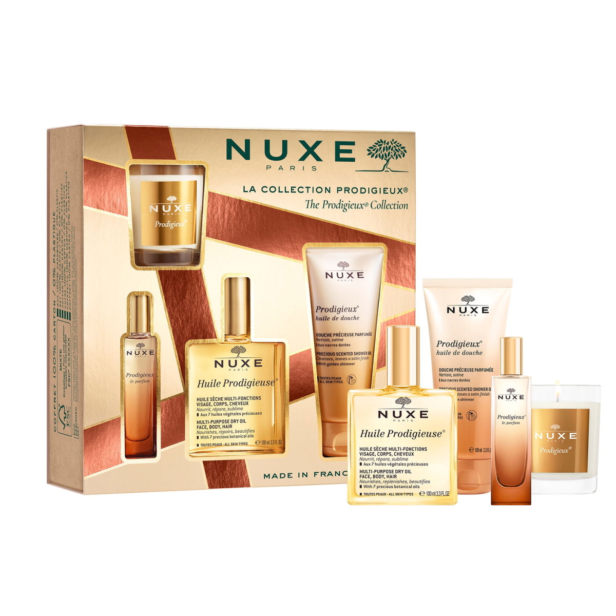 NUXE PRODIGIEUX COFFRET LA COLLECTION PRODIGIEUX – Image 1