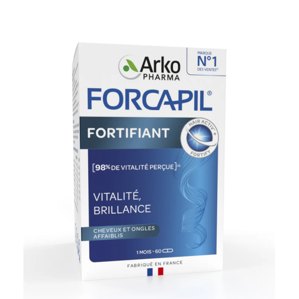 FORCAPIL CHEVEUX ET ONGLES 60 GELULES