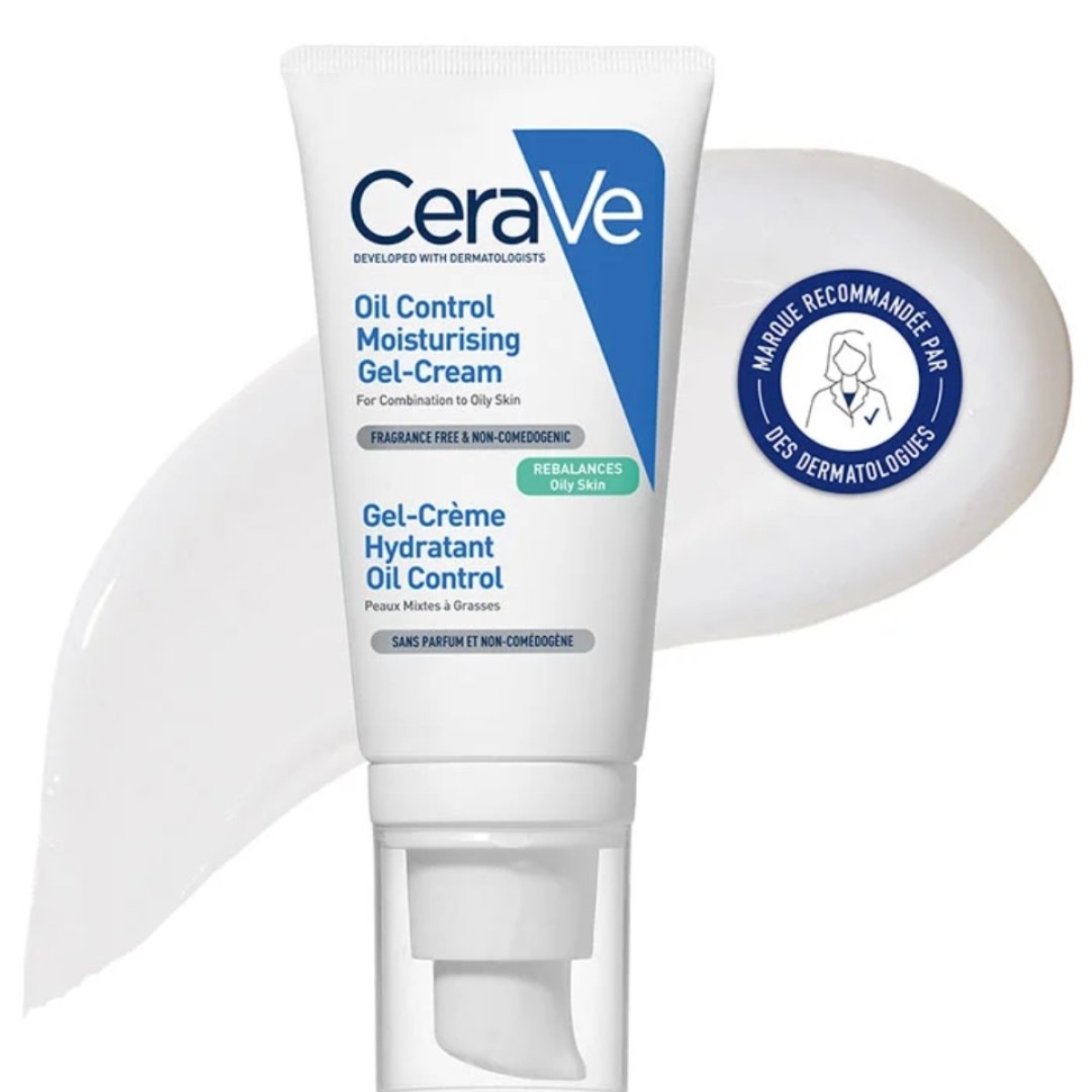 CERAVE GEL CREME HYDRATANT OIL CONTROL PEAUX MIXTES A GRASSES 52 ML – Image 1