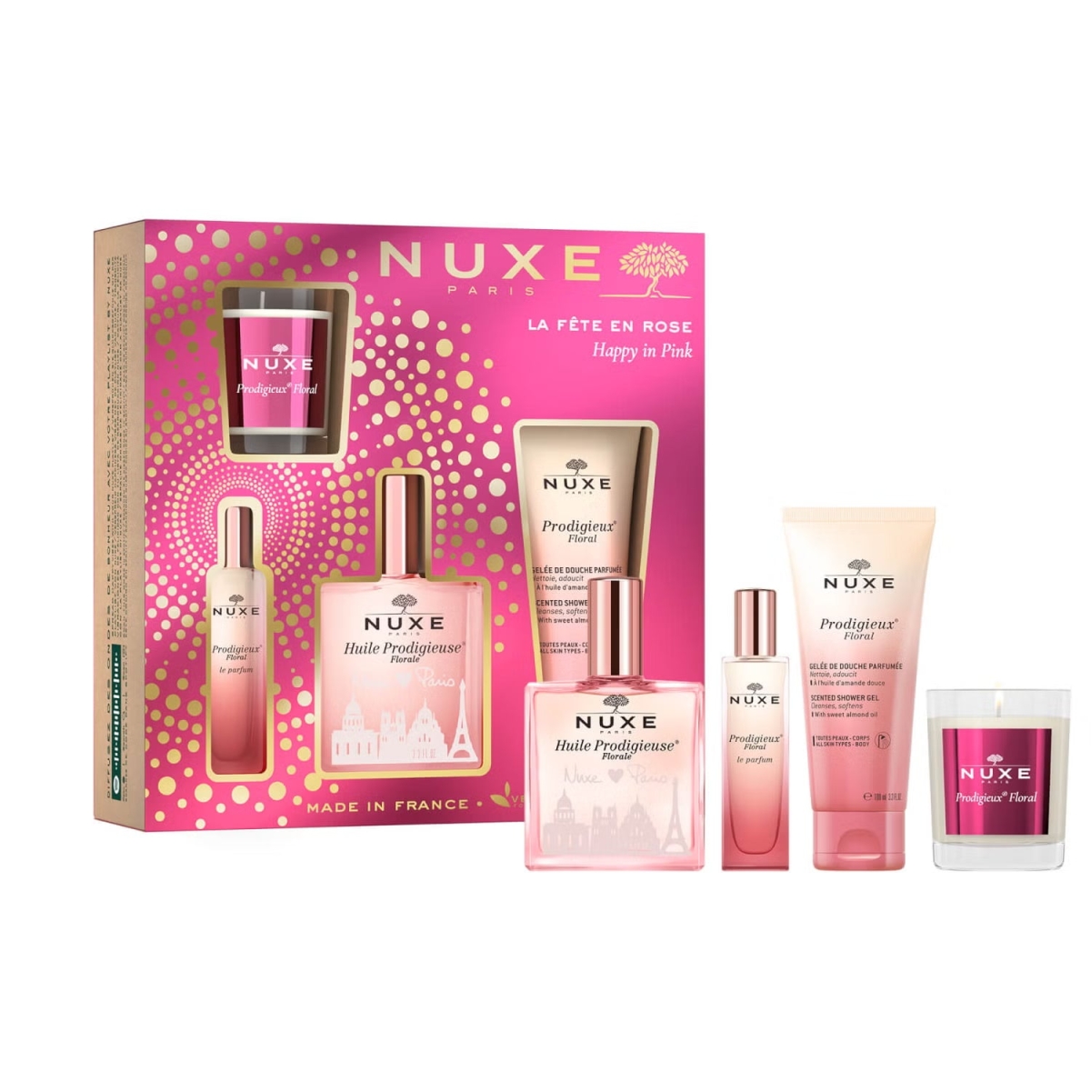 NUXE COFFRET LA FÊTE EN ROSE – Image 1
