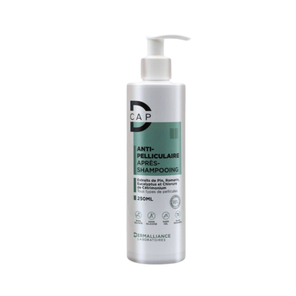 D CAP ANTI PELLICULAIRE APRES SHAMPOOING 250 ML – Image 1