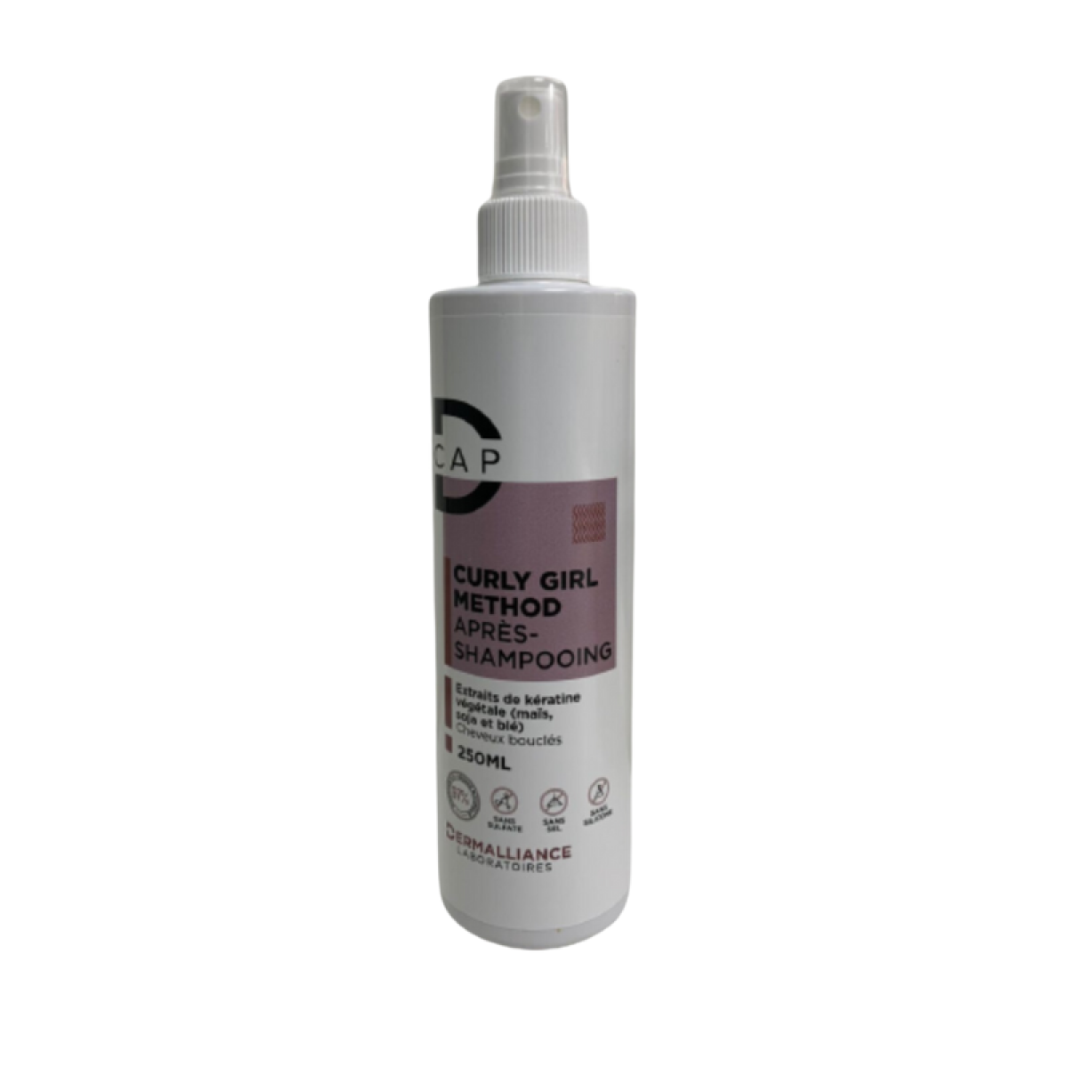 D CAP CURLY GIRL METHOD APRES SHAMPOOING 250 ML – Image 1