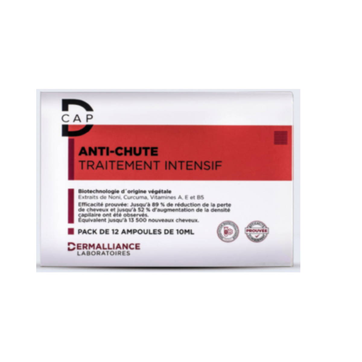 D CAP ANTI CHUTE TRAITEMENT INTENSIF PACK DE 12 AMPOULES – Image 1