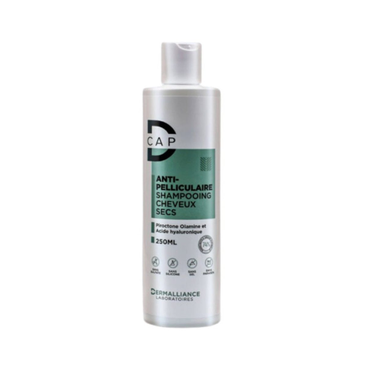 D CAP ANTI PELLICULAIRE SHAMPOOING CHEVEUX SECS 250 ML – Image 1