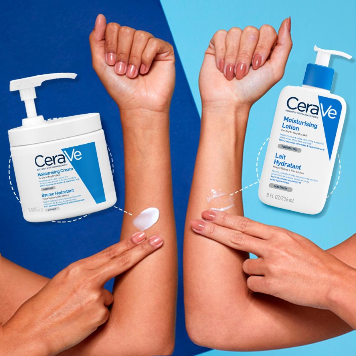 CERAVE LAIT HYDRATANT LÉGER PEAU SÈCHE À TRÈS SÈCHE | 236ML – Image 3