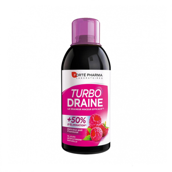 FORTE PHARMA TURBO DRAINE GOÛT FRAMBOISE 500ML