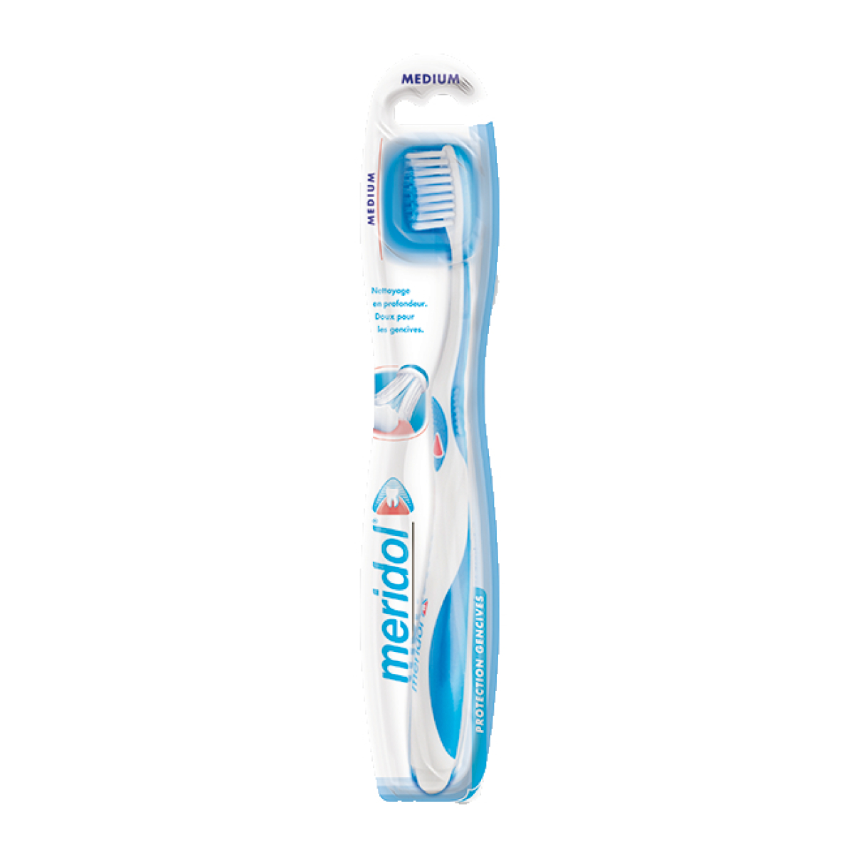 MERIDOL BROSSE À DENTS PROTECTION GENCIVES MEDIUM – Image 1