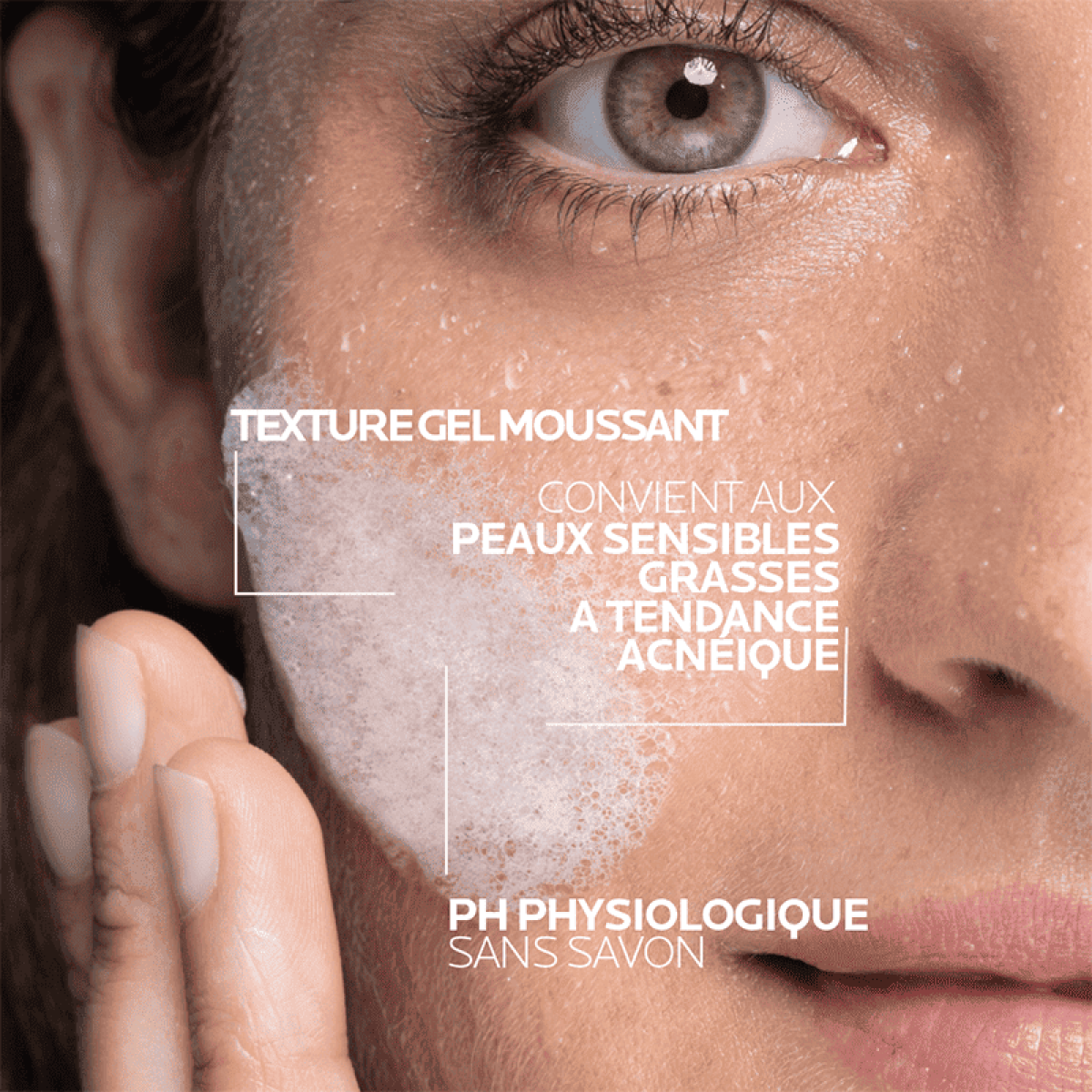 LA ROCHE POSAY EFFACLAR GEL MOUSSANT PURIFIANT RECHARGE 400ML – Image 4