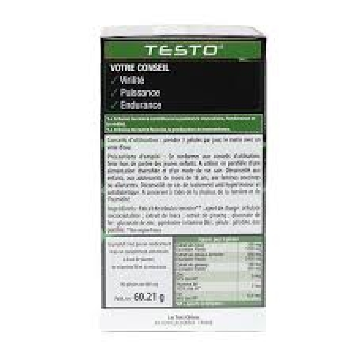 ERIC FAVRE IRON TESTO 90 CAPSULES – Image 2