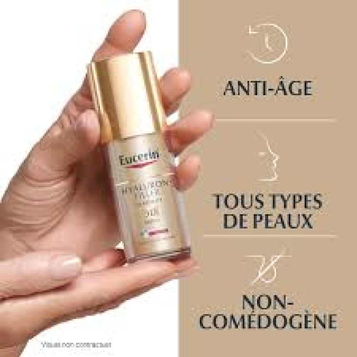 EUCERIN HYALURON FILLER + ELASTICITY SERUM 3D 30 ML – Image 3