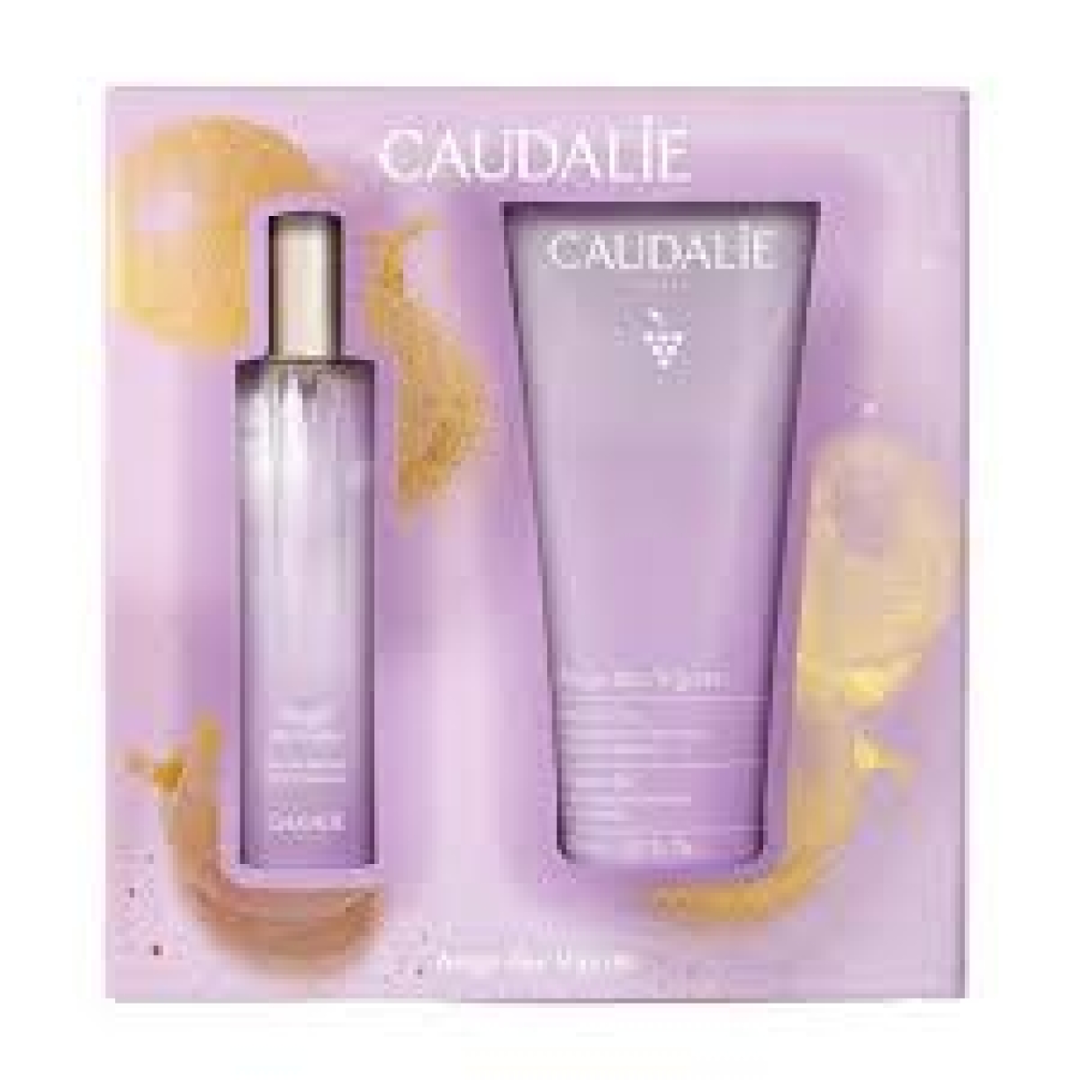CAUDALIE COFFRET ANGE DES VIGNES PARFUM LIGHT FRAGRANCE ET GEL DOUCHE SANS SAVONS – Image 1