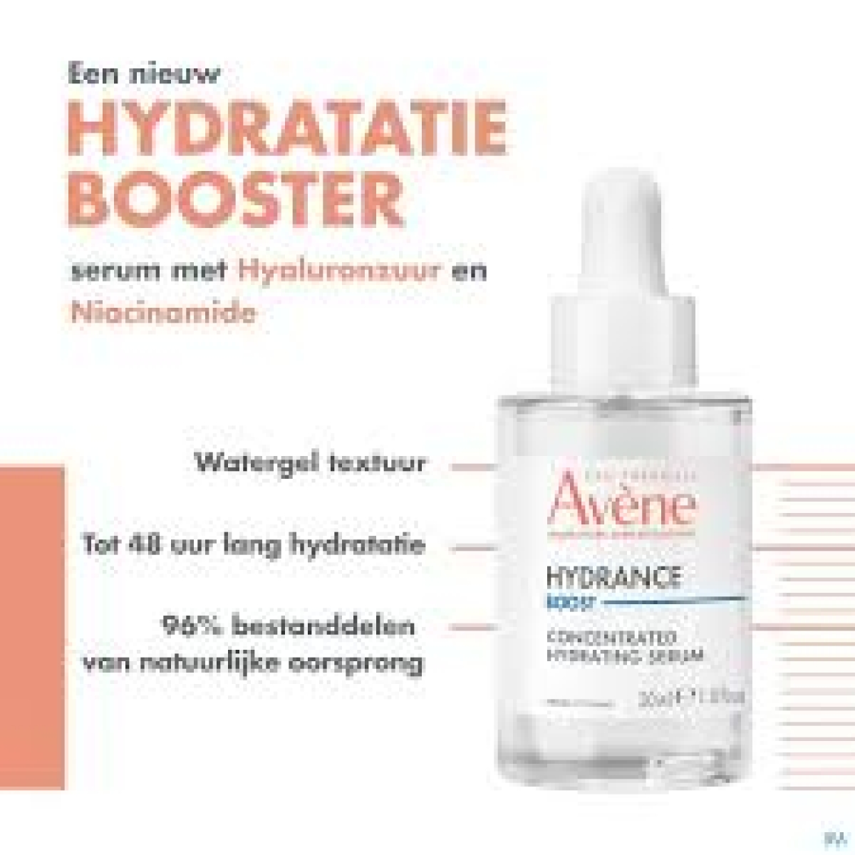 AVENE HYDRANCE BOOST SERUM HYDRATANT PEAU SENSIBLE 30 ML – Image 2
