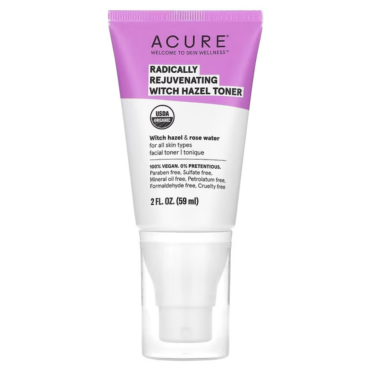 ACURE RADICALLY REJUVENATING WITH HAZEL TONER 59 ML – Image 1