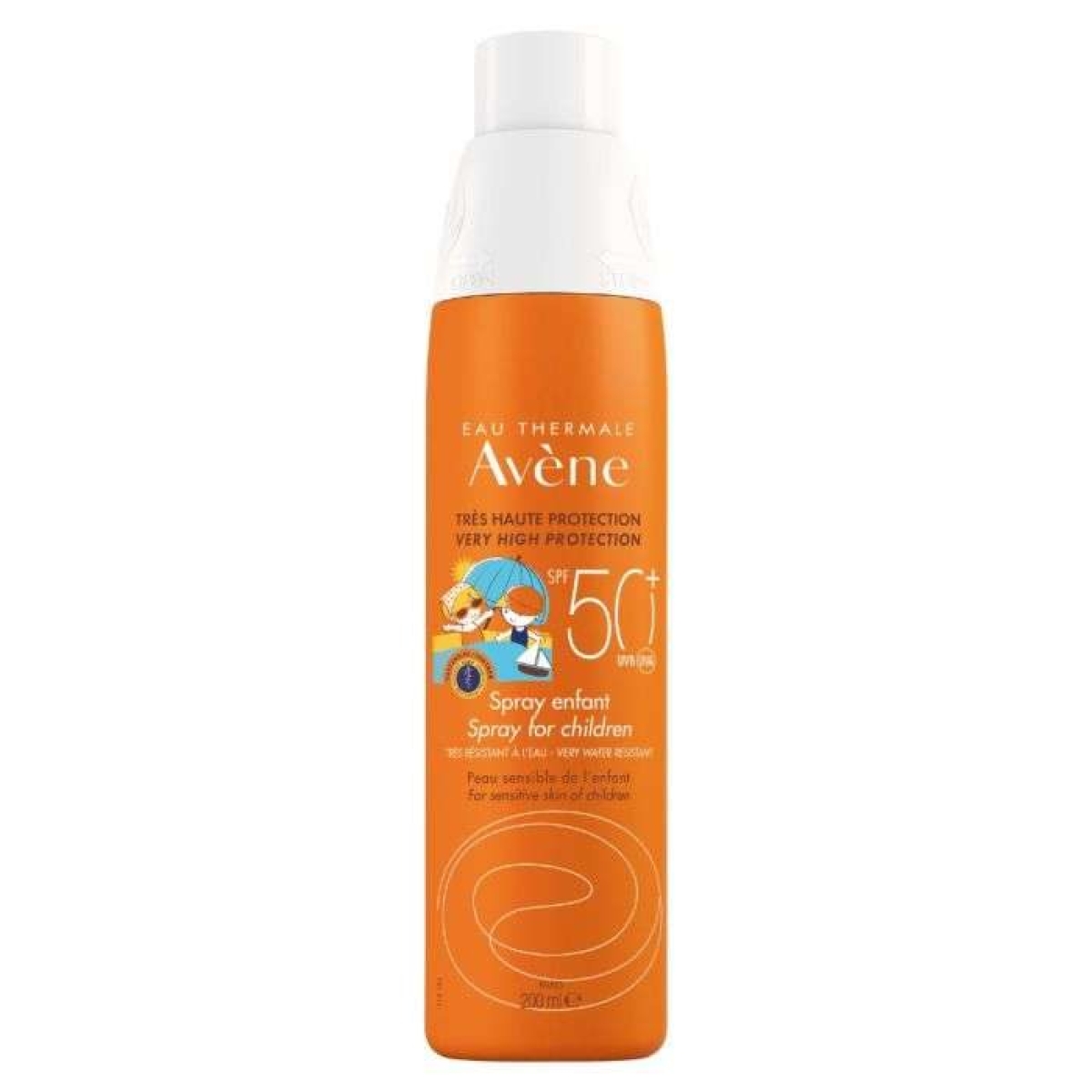 AVENE SPRAY ENFANT SPF 50 200 ML – Image 1
