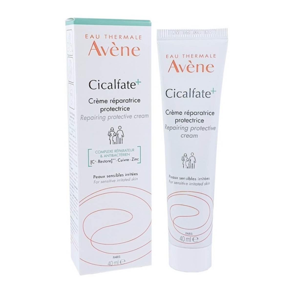 AVENE CICALFATE+ CREME REPARATRICE PROTECTRICE 40 ML – Image 1