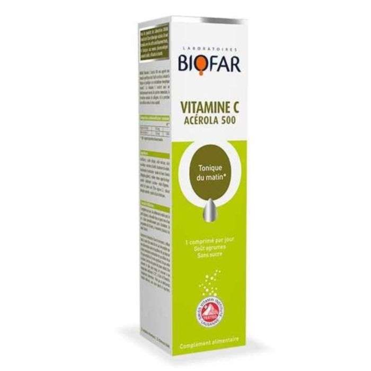 BIOFAR VITAMINE C ACEROLA 500 - 20 CAPSULES – Image 1