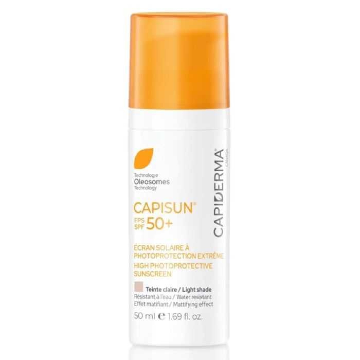CAPIDERMA CAPISUN ECRAN SOLAIRE A PHOTOPROTECTION EXTREME TEINTE CLAIRE 50+ – Image 1