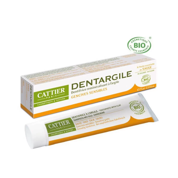 CATTIER DENTARGILE SAUGE 100 ML
