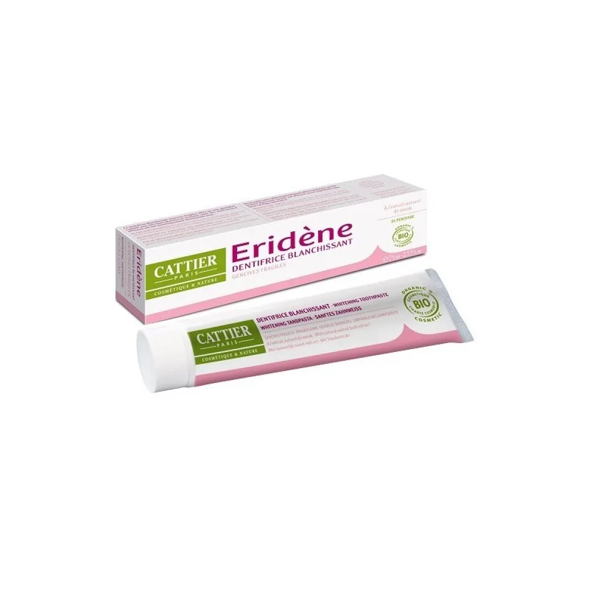 CATTIER ERIDENE GENCIVES SENSIBLES 75ML – Image 1