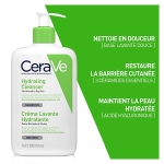 CERAVE CREME LAVANTE HYDRATANTE PEAU NORMALE À SÈCHE | 473ML – Image 3