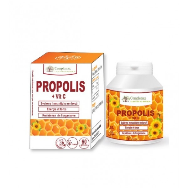 COMPLEMAX PROPOLIS PLUS VITAMINE C 60 GELULES