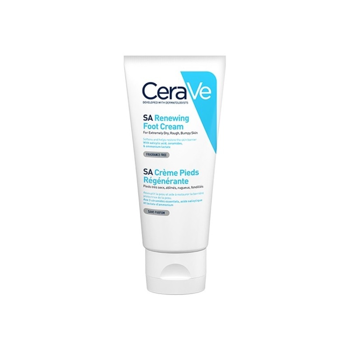 CERAVE SA CREME RÉGÉNÉRANTE PIEDS TRÈS SECS ET ABÎMÉS | 88ML – Image 1