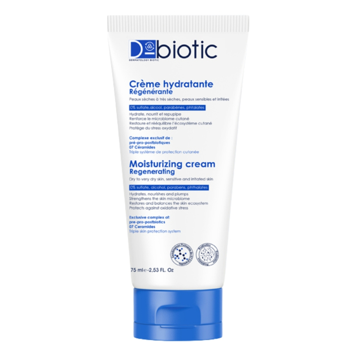 D BIOTIC CREME HYDRATANTE REGENERANTE 75 ML – Image 1