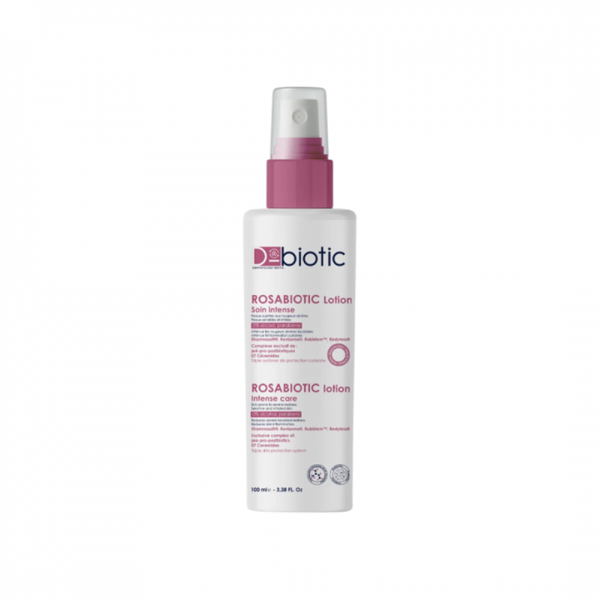 D BIOTIC ROSABIOTIC LOTION SOIN INTENSE 100 ML – Image 1
