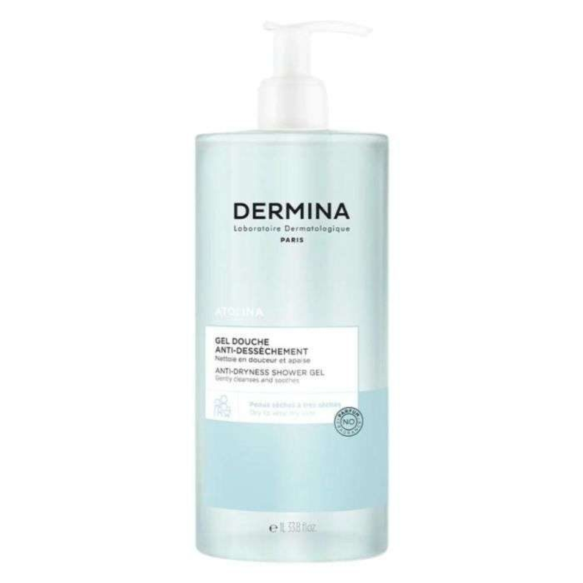 DERMINA ATOLINA GEL DOUCHE ANTI DESSECHEMENT 1L – Image 1
