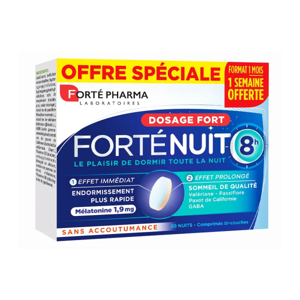FORTE PHARMA OFFRE SPECIAL FORTE NUIT DOSAGE FORT 30 COMPRIMES