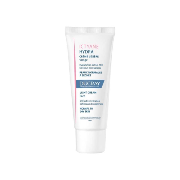 DUCRAY ICTYANE HYDRA CREME LEGERE VISAGE 40 ML