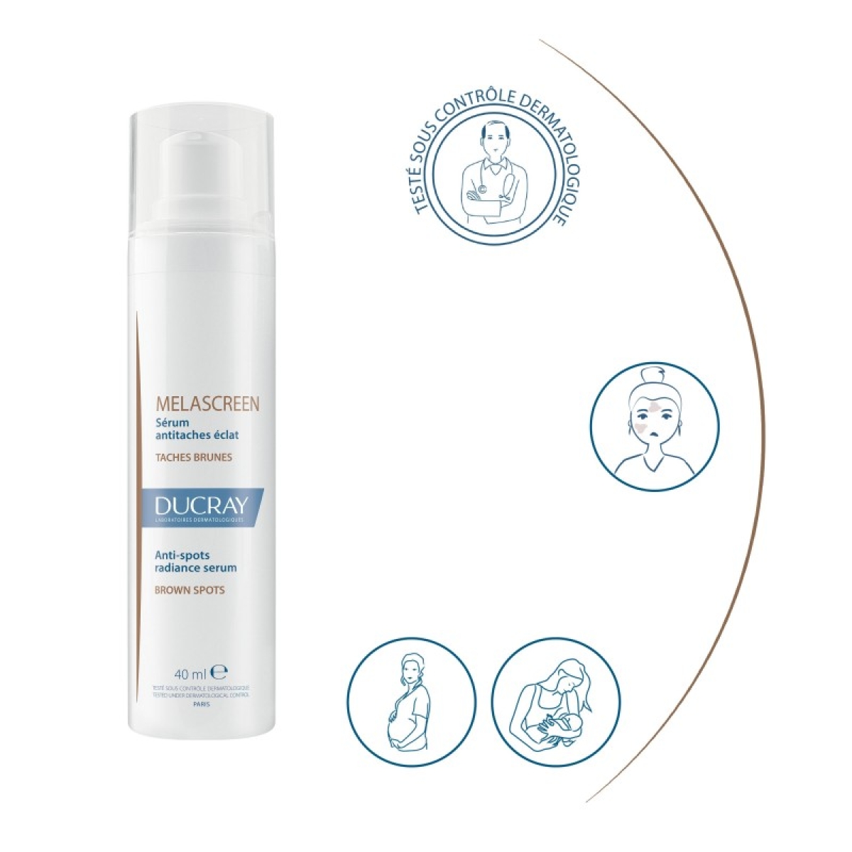 DUCRAY MELASCREEN SERUM ANTI TACHES ECLAT 40 ML – Image 2