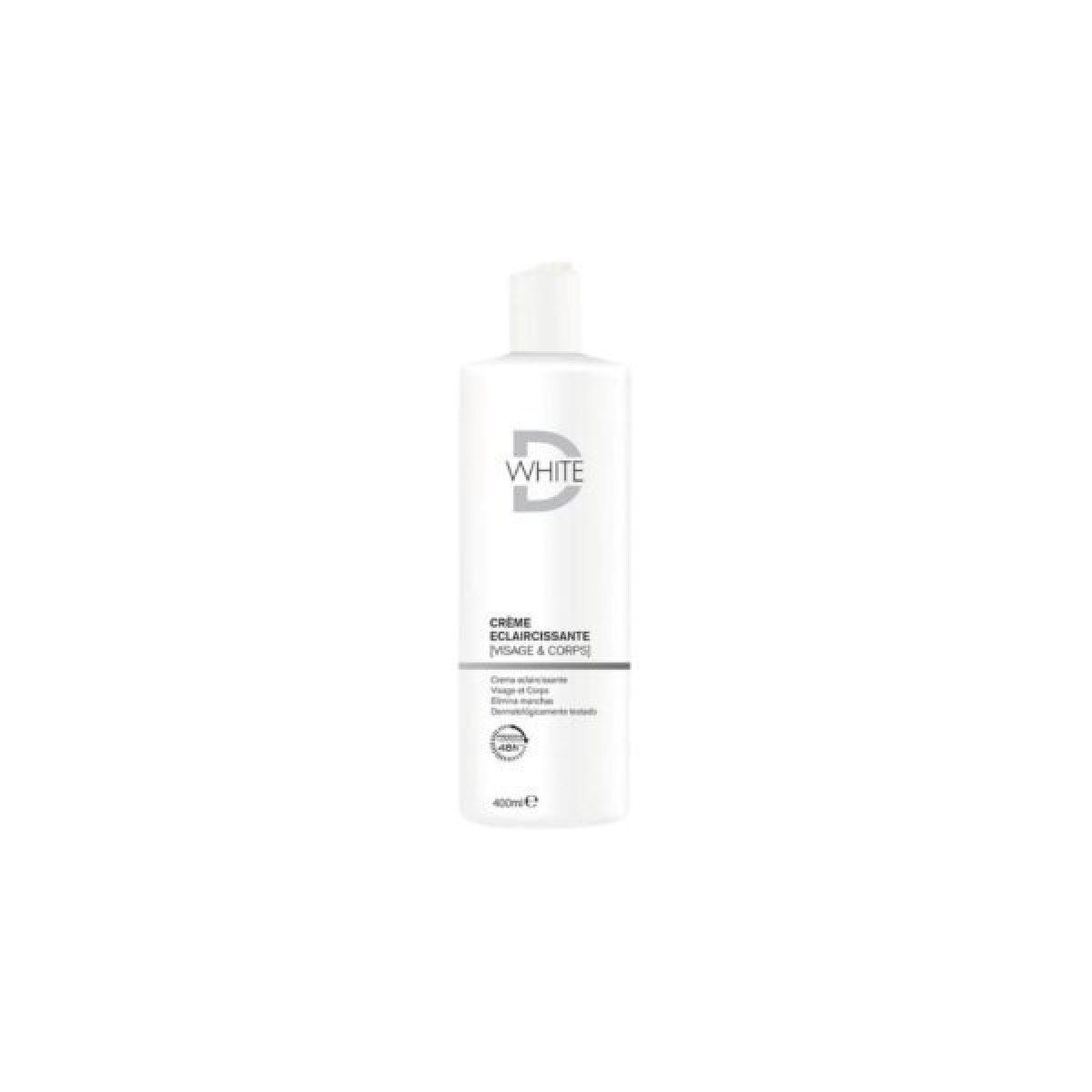 Dermalliance D-WHITE Crème Éclaircissante Visage & Corps – 400m – Image 1