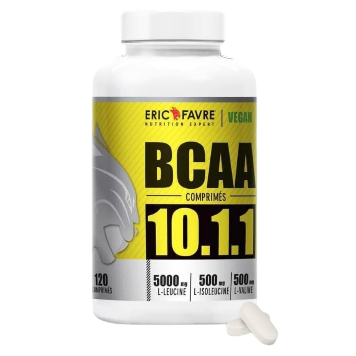 ERIC FAVRE BCAA 10.1.1 VEGAN 120 COMPRIMES – Image 1